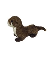 Aurora World 16” Brown River Otter Beanie Plush Shaggy Stuffed 2017 Anim... - £10.12 GBP