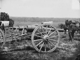 Union 1st New York Battery 20-pounder Cannon June 1862 - 8x10 US Civil War Photo - £7.05 GBP