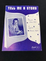 Tell Me A Story 1948 Vintage Sheet Music Perry Como Larry Stock Maurice Sigler - £7.08 GBP