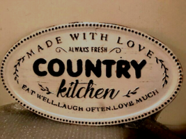 Country Kitchen Metal Sign - SALE image 2