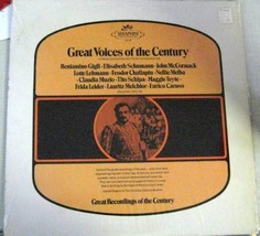 Great Voices Of The Century [Vinyl] Various Artists - £23.97 GBP
