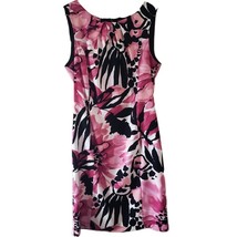 Dress Barn Floral Sleeveless Midi Dress - £9.56 GBP