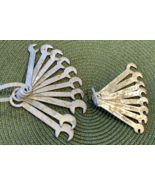 Vintage Quality Steel 18 Piece Box &amp; Open End Ignition Wrench Set Japan ... - $275.97 MXN