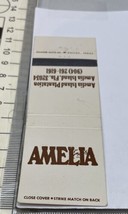 Matchbook Cover  AMELIA Island Plantation Amelia Island, FL  gmg. Unstruck - £9.54 GBP