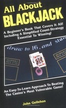 All about Blackjack - John T. Gollehon NEW CARD GAME BOOK - $6.88