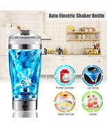 Electric Protein Shake Stirrer USB Shake Bottle Milk Coffee Blender Kettle  - £22.66 GBP+