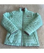 The North Face Girls Teal Fleece Gray Reversible Puffer Winter Snow Coat... - €38,03 EUR
