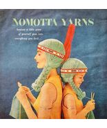 1957 Nomotta Yarns Advertisement Crafts  Sewing Supply Native Americans ... - €21,48 EUR