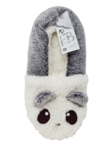 Fuzzy Babba 3D Slipper Socks - One Size Fits Most - Purple/White/Gray - New - £9.43 GBP