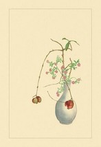 Pomegranate and Chrysanthemum by Sofu Teshigawara - Art Print - £17.29 GBP+