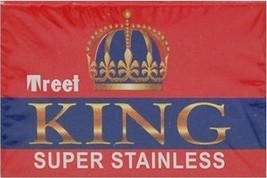 100 Treet King Double Edge Razor Blades - $16.82