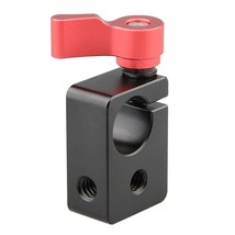 15Mm Rod Clamp Single With 1/4&quot; Threaded Hole For Camera Diy Accessories(Red) - £11.36 GBP