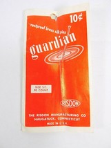 Vintage 90 COUNT GUARDIAN RUST PROOF BRASS SILK PINS Sz S.C by RISDON - $5.53