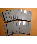 15 Fifteen 3.5&quot; BLANK HD 1.4Mb PC Formatted FLOPPY DISKS~ Never Used - £12.44 GBP