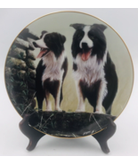 John Silver - Top Dogs Border Collies Dog Danbury Mint Collector Plate A... - £11.06 GBP