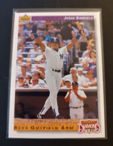 Mlb 1992 Upper Deck &quot;Diamond Skills&quot; Jesse Barfield #644 New York Yankees - £1.18 GBP