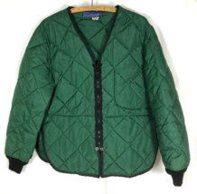 Vintage Sportcaster Quilted Liner Zip Jacket Seattle 60s 70s Rockabilly Hipster - £47.62 GBP