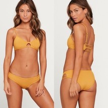 L*Space Swimwear Bronze Rachel Classic Cut Bikini Bittom (M) Nwt $79 - £47.78 GBP