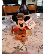 8&quot; Brand New Disney Store Plush Beanie - Bob Cratchit Mickey Mouse - NWT... - $10.94