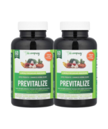 2 Previtalize Prebiotics Gut &amp; Digestive Health Support | 60 Ct | CLEARA... - $39.99