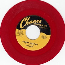 FIVE SHITS ~ Stormy Weather*Mint-45*RARE RED WAX ! - $29.29