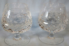 Rogaska Gallia Brandy Goblet Glass 4 1/4&quot;, Set of 2 - £33.47 GBP