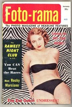 Foto Rama magazine Jan 1953 vintage photo men&#39;s news girlie - £11.19 GBP