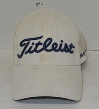 Titleist Pro V1 Fitted Hat Cap L/XL White Blue Red Golf - $14.80