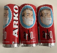 (3 pack) ARKO Shaving Soap Stick 75gr (2.64 oz) - £5.48 GBP