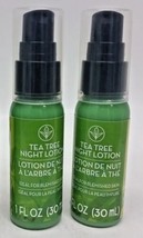 ( LOT 2 ) Tea Tree Night Lotion Ideal for Blemished Skin 1 oz each - £11.93 GBP