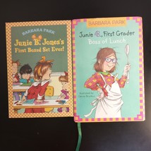 Junie B. Jones First Boxed Set Ever! Set Lot Barbara Park 1 3 4 13 Boss of Lunch - £7.71 GBP