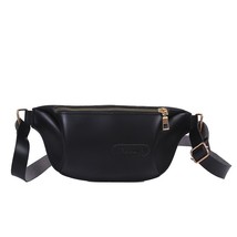 Waist Pack Women PU Leather Fashion Fanny Pack Solid Color Design Ladies Zipper  - £14.42 GBP
