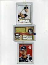 4 OF THE BEST PLAYERS TO EVER SWING A BAT/MICKEY-DEREK-THE BABE &amp; JOE JA... - £17.22 GBP