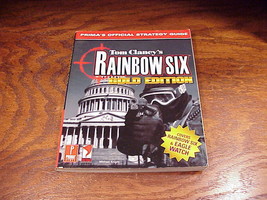 Tom Clancy&#39;s Rainbow 6 Gold Edition PC Game Strategy Guide Book - £6.99 GBP