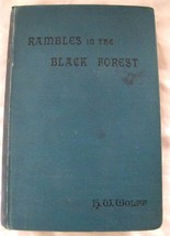 HENRY WOLF Rambles In The Black Forest 1890 First 1st Edition - £41.76 GBP
