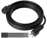 Power Extension Cord 4 Ft, Male Plug To Female Extender Cable, Short Out... - $17.99