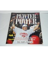 Tampa Bay Buccaneers Book Pewter Power Tampa Tribune Super Bowl 2003 Vin... - £23.55 GBP