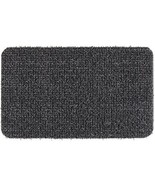 GrassWorx Gray Polyethylene Nonslip Door Mat 30 in. L x 18 in. W - $30.16