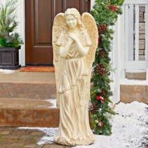 ANGEL STATUE STATUARY OUTDOOR GARDEN YARD SCULPTURES OF AN ANGEL LARGE 4... - £147.12 GBP