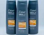 3 x Dove Men + Care THICK &amp; STRONG 2-in-1 Shampoo + Conditioner 12 oz Fr... - $21.99