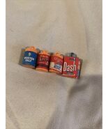 4 Vtg Pendant Miniature Morton, Dash Carnation - $39.00