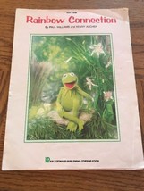 The Rainbow Connection The Muppet Movie 1979 Sheet Music Kermit Miss Piggy - £142.34 GBP