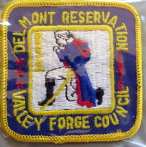 BOY SCOUT 1976 Delmont reservation VALLEY FORGE COUNCIL PATCH  - £5.46 GBP
