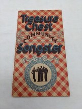 Vintage 1936 Treasure Chest Community Songster Song Booklet - $8.90