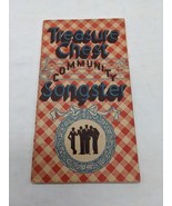 Vintage 1936 Treasure Chest Community Songster Song Booklet - $8.90