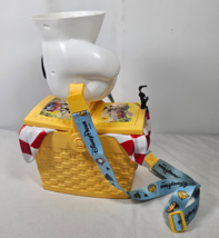Disney Mickey Mouse Runaway Railway Perfect Picnic Basket Popcorn Bucket Strap - £23.55 GBP