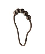 InterDesign Shower Curtain Roller Card in Bronze (Set of 12) Finish: Bronze - $75.27 CAD