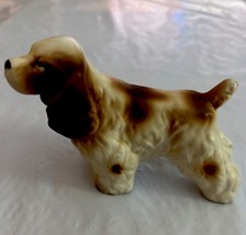Vintage 1950s Cocker Spaniel Dog Porcelain Figurine Japan, Lovely 4x4” - $176.54 MXN