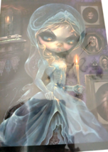 Disney Wonderground Gallery Haunted Mansion Bride Art Card, NEW - $16.95