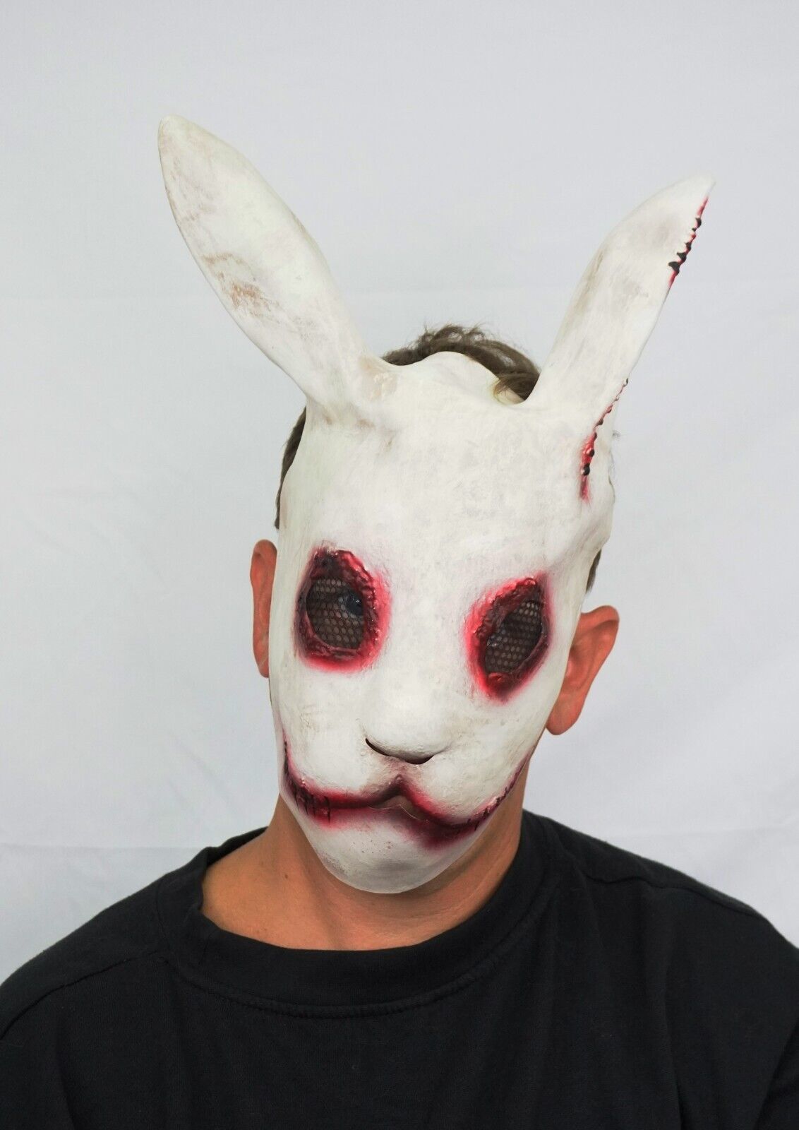 Killer Bunny Halloween Mask Scary Evil Rabbit Mask - $16.99